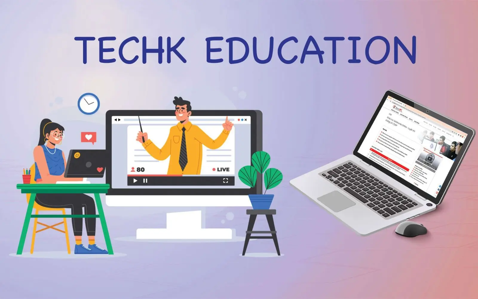 Hệ thống TechK Education