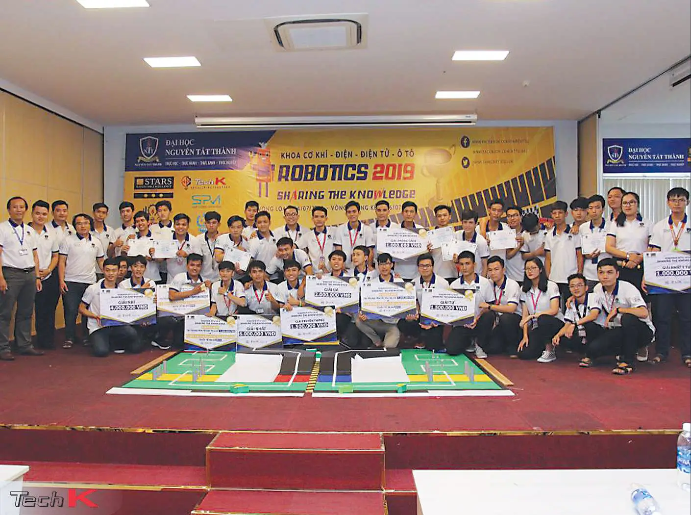 TechK đồng hành cùng cuộc thi Robotics 2019 tại Trường Đại học Nguyễn Tất Thành