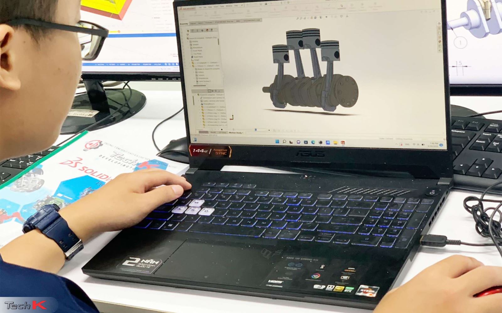 Học viên khóa học Solidworks cơ bản nâng cao